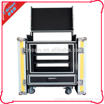 Plywood Dj Work Table Flight Case With Drawer